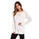 thumbnail image 4 of Sudadera de Mujer de Color Liso con Cuello Redondo, Larga y Abertura Frontal Corta y Trasera Larga XL, 4 of 10