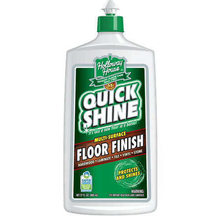 Quick Shine Floor Finish, 27 fl oz (Best Way To Apply Floor Wax)