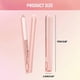 thumbnail image 2 of Mini Hair Straightener USB Rechargeable Ceramic 2 in 1 Travel Curling Iron Low Power Blue, 2 of 4