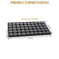 thumbnail image 6 of Novel Box 3 Black & 2 White Foam Sheets 14.5X7.8X0.75 with 250 Gem Jars - Jewelry Display Trays, 6 of 7