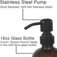 thumbnail image 4 of Stainless Steel Dispenser Bottle Soap Dispenser Bottle with Rustproof Pump。，, 4 of 4