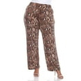 thumbnail image 1 of White Mark Women's Printed Palazzo Pants, 1 of 5