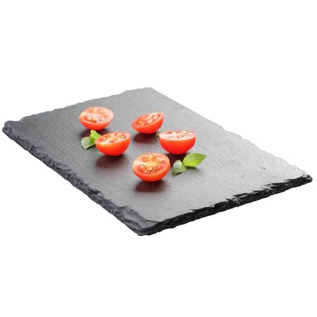 Home Basics 8 x 12 Slate Cutting Board  Black