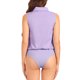 thumbnail image 3 of INSPIRAR CHIC Sin Mangas Camisa de Negocios con Cuello para Mujeres, Body de Botones Talla XL Color Púrpura Claro, 3 of 6