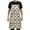 Bulldog Dogs Face, variant on Sloths with Branch and Leaf Kitchen Apron with 2 Pockets Adjustable waterproof Cooking Aprons for Women Men Chef