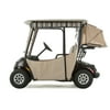 Yamaha Drive 2 Golf Cart PRO-TOURING Sunbrella Track Enclosure - Linen