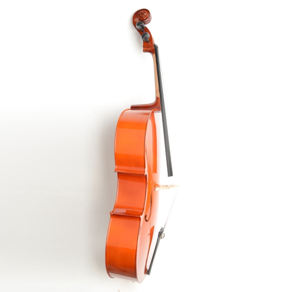 Hassch 4/4 Acoustic Cello Set Full Size 4-Strings Cello with Case Bow Rosin, Retro