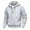 Gray, variant on Zylanna Men's Hooded Sweatshirts with Pockets, Solid Color Casual Half-Zip Fleece Lined Sport Hoodies Pullover for Men Navy