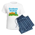 thumbnail image 5 of CafePress - Graduate Student Extraordinaire Women's Light Paja - Women's Short Sleeve Print T-Shirt and Pants Light Cotton Pajama Set, 5 of 7