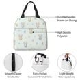 thumbnail image 7 of Pastel Elephant Star Lunch Bag Thick Aluminum Foil Tote Cooler for Women Work Picnic Gift, 7 of 7