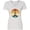 AA-White, variant on Inktastic Paris Eiffel Tower Retro Sunset Women's V-Neck T-Shirt