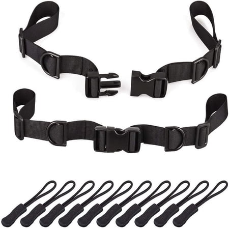 Backpack Chest Strap [2 Pack] Heavy Duty Adjustable Backpack Sternum ...