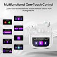 thumbnail image 2 of Auriculares inalámbricos QXUFV Bluetooth 5.4 48H ANC IPX7 blancos, 2 of 7