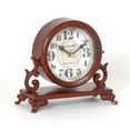 thumbnail image 1 of 28 Rue Murillo Paris Metal Tabletop Clock, 1 of 1