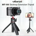 thumbnail image 6 of Ulanzi MT-08 Extendable Desktop Tripod Stand Selfie Stick with 1/4'' Ballhead for Phones DSLR Camera, 6 of 10