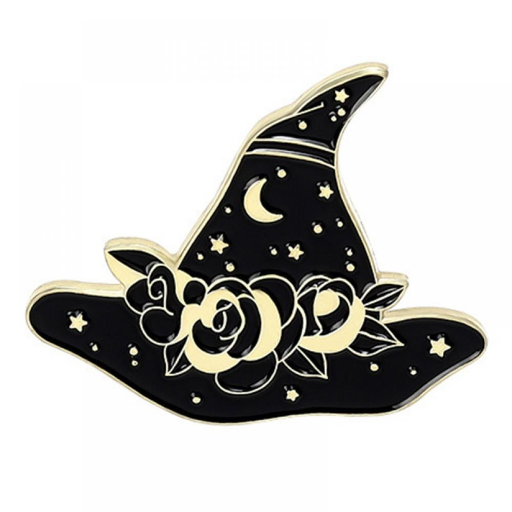 Dark Magic Wizard Hat Gothic Badges Brooches BASIC WITCH Button Pins For  Backpacks Punk Brooch Fashion Jewelry Gift Scarf Buckle - AliExpress