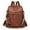 Brown, variant on Women Backpack Travel Backpack City Backpack Large Capacity Backpack for Daily