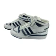 thumbnail image 1 of Ad-id-as Forum Mid Mens White Navy Blue Athletic Shoes Size 6.5 New, 1 of 5