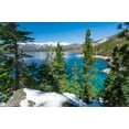 thumbnail image 2 of Lake Tahoe Wall Mural Decal Sticker, Wallmonkeys Peel & Stick Vinyl Graphic (24 in W x 16 in H), 2 of 4