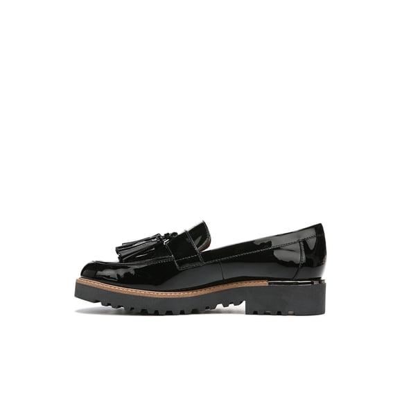Zapatos Franco Sarto Carolynn Mocasines Negros con Borlas Talla 9