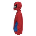 thumbnail image 4 of Sudadera Spiderman Talla 12 Sustentable con Capucha y Cierre Completo Diseño Traje Azul con Rojo, 4 of 4