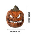 thumbnail image 7 of WKSCLPAI Pumpkin Door Lampshade,Halloween Outdoor Decor,Holiday Porch Light Cover,Scary Pumpkin Lantern Shade,Fits Ceiling & Garage Lights, 7 of 7