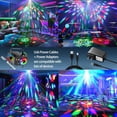 thumbnail image 4 of Party Lights DJ Disco Lights Sound Activated with Remote Control for Xmas Bar Parties Holiday Dance, 4 of 7