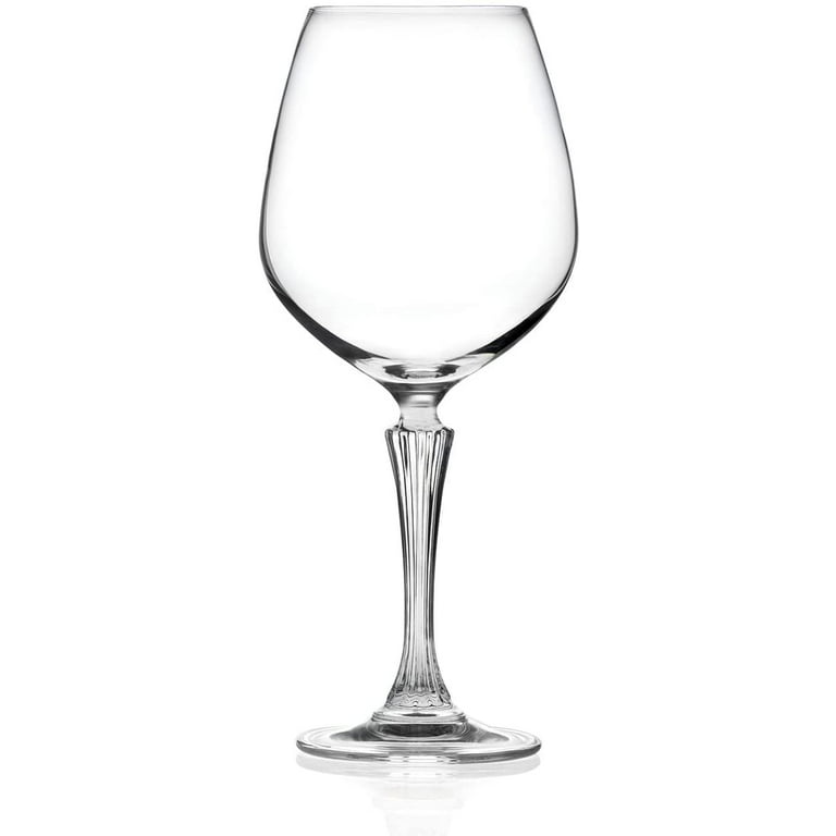 Olive Ripple Red Wine Glass Pair – Hostess