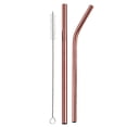 thumbnail image 2 of Colorful Reusable Stainless Drinking 304 Stainless Set Coated Metal Pipe Paper Card Packaging, 2 of 9