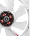 thumbnail image 6 of 80mm LED PC Case Fan, Ultra Quiet Cooling, 46 CFM Airflow, 4,Pin Connector, Blue/Colorful, 6 of 6