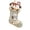 B-Christmas stocking- A1, variant on Coastal Christmas Ornament – Sea Glass & Shell Memory Keepsake, Angel Figurine Ceramic Hanging Ornament, Shell Pearl & Rhinestone Details, Sentimental Keepsake for Christmas Tree