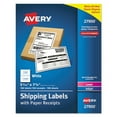 thumbnail image 2 of "Shipping Labels With Paper Receipt Bulk Pack, Inkjet/laser Printers, 5.06 X 7.63, White, 100/box | Bundle of 2 Boxes", 2 of 2