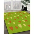 thumbnail image 2 of Ahgly Company Indoor Rectangle Patterned Dark Yellow Green Area Rugs, 7' x 10', 2 of 6