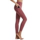 thumbnail image 2 of Gibobby Yoga leggings Leggings de levantamiento de cadera para mujer, para correr, yoga, fitness, deportes, pantalones(Rojo,XL), 2 of 3