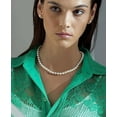 thumbnail image 5 of Femme Jam II ROUND PEARL II Classic Cultured Freshwater White Strand Pearl Necklace for Women Jewelry, 5 of 12