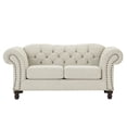 thumbnail image 2 of New Classic Furniture Whitmore 2-Piece Polyester Upholstered Living Set in Beige, 2 of 5