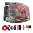 thumbnail image 1 of Kit Instalación Cable RCA Amplificador Audio Auto 6ga American World rojo, 1 of 5