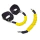 thumbnail image 2 of Bandas de resistencia para piernas con tobilleras, cinturones de entrenamiento de salto, rebote de tobillos Amarillo, 2 of 9