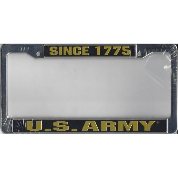Armée Américaine depuis 1775 Cadre de Plaque d'Immatriculation