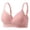 Pink, variant on Bras for Women, Ladies Deep V Petal Soft Wireless Seamless Bra, Comfortable Gray 38
