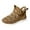 Brown, variant on Womens Mens Snow Boots Winter Warm Lined Anti- Ankle Booties Cozy Feet Wide Toe Shoes Indoor and Outdoor Fuzzy House Slippers