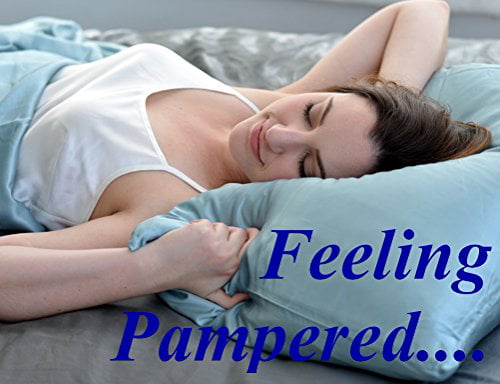 100% Silk pillowcase Luxury pillow case Queen Standard by Feeling Pampered 