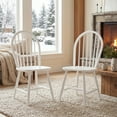 thumbnail image 5 of SAFAVIEH Camden Spindle Back Dining Chair, White, Set of 2, 5 of 21