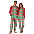thumbnail image 2 of Zwiiyzr Family Christmas Pajamas Matching Sets for Dad Parent Child Outfit Christmas Set Printed Home Clothes Sleepwear Long Sleeved Jumpsuit Father Style Multicolor-Dad, 2 of 7