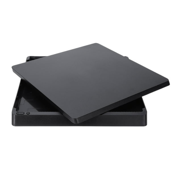 Cubierta Placa Frontal Plástico Accesorios Juego Negros para Máquinas Juego (para PS4 Slim)