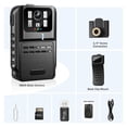 thumbnail image 2 of 880A Mini Body Cam HD 1080P Body Camera Police Recorder Bodycam Chest Camera Camcorder Night Vision Loop Record Dash Cam ,Motion Detection, 2 of 7