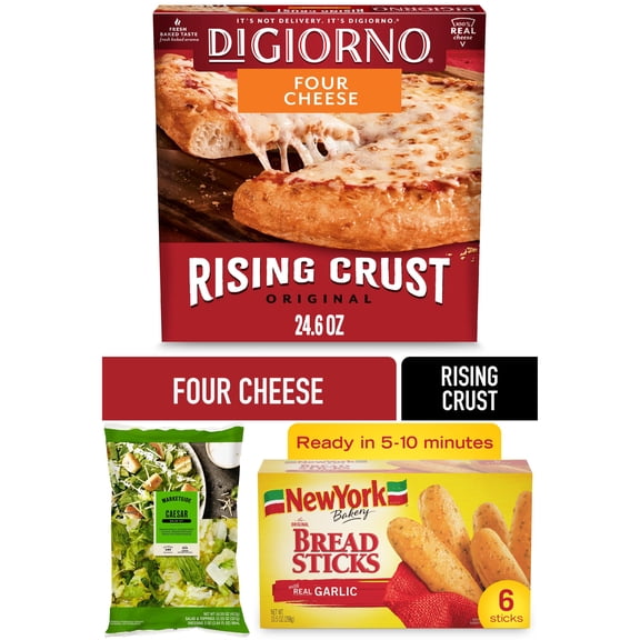 Frozen Cheese Pizza Meal Bundle
