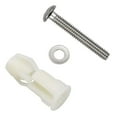 Top Fix Toilet Seat Screws Nut Cover Lid Pan Fixing WC Blind Hole