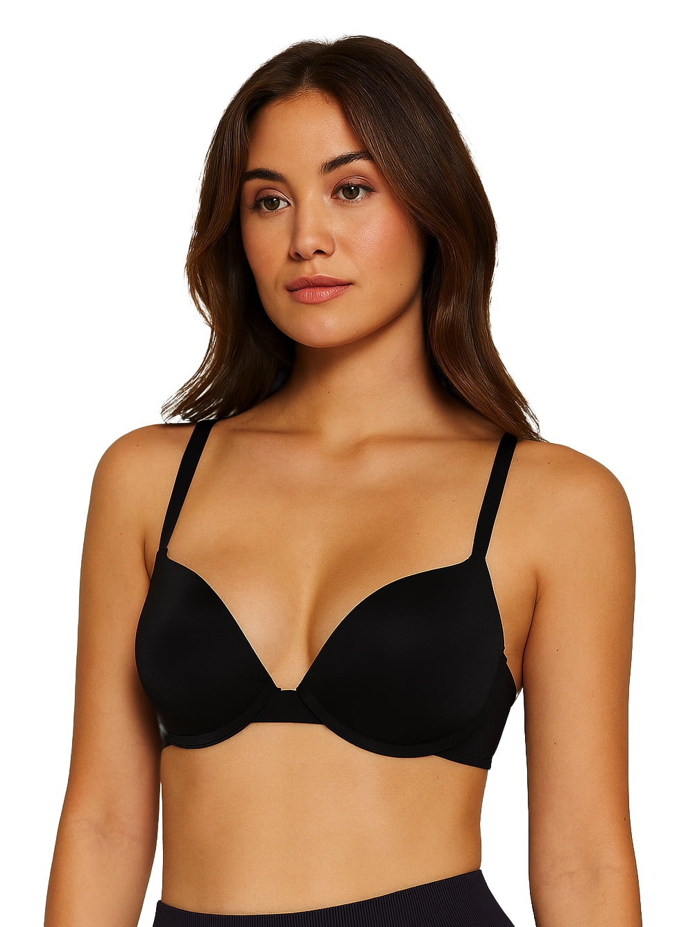 Women Bras 6 Packs T-Shirt Bras Full Coverage Comfortable Everyday Wear Size A to DDD Cups Bra 44DDD (X8601)
