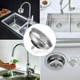 thumbnail image 2 of Costyle 2 Pack Kitchen Sink Strainer Stopper Anti-Clogging Stainless Steel Drain Basket, 2 of 5
